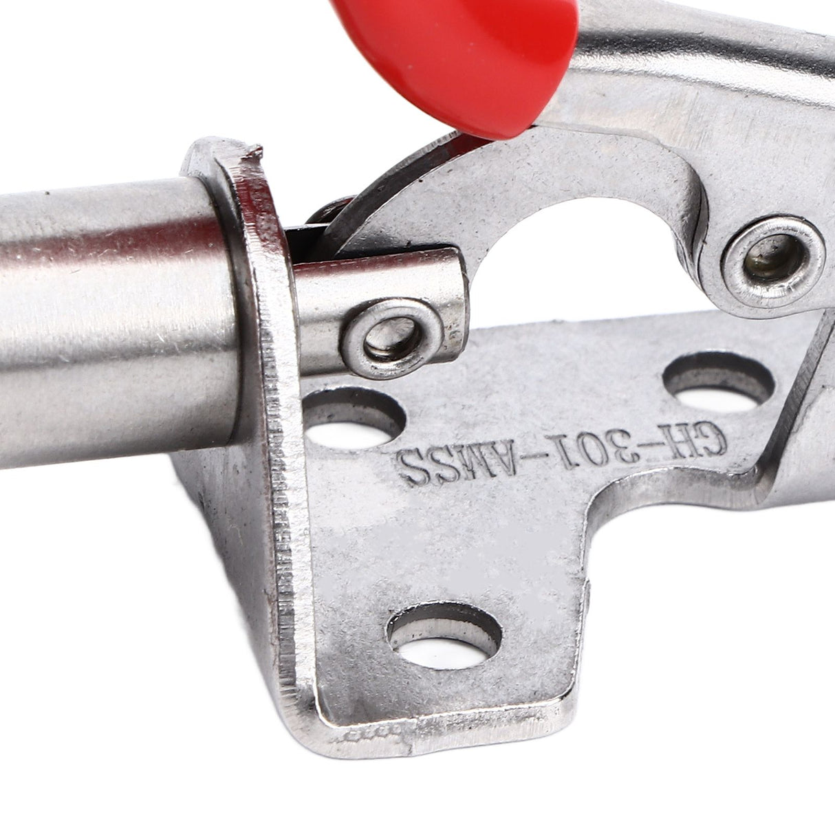 Quick Release Toggle Clamp Stainless Steel 99.2lb Capacity Prevent Slip Push Pull Lever Clamp for Woodworking Welding