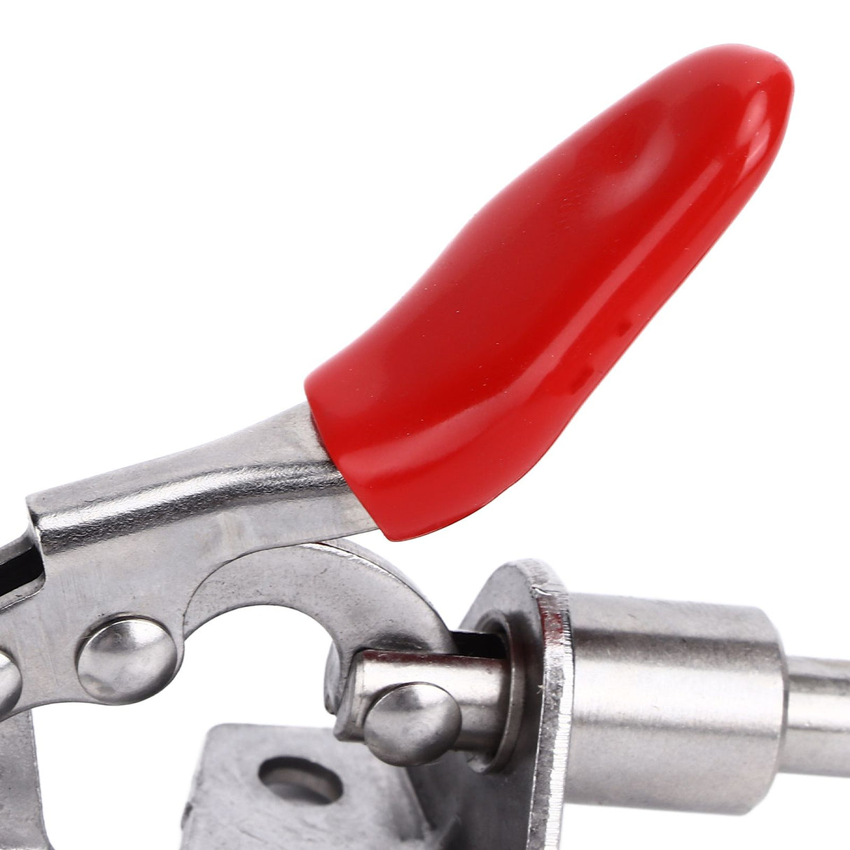 Quick Release Toggle Clamp Stainless Steel 99.2lb Capacity Prevent Slip Push Pull Lever Clamp for Woodworking Welding