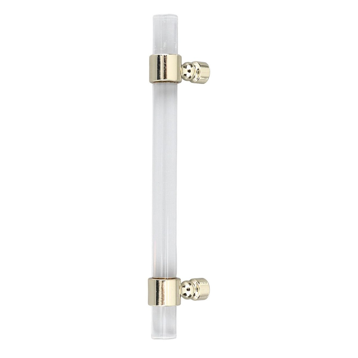 Crystal Acrylic Handle Transparent Easy to Install Drawer Pull Handle for Cabinets Drawers Dressers B01277S Hole Spacing 96 Gold
