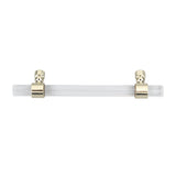 Crystal Acrylic Handle Transparent Easy to Install Drawer Pull Handle for Cabinets Drawers Dressers B01277S Hole Spacing 96 Gold - Extra Image