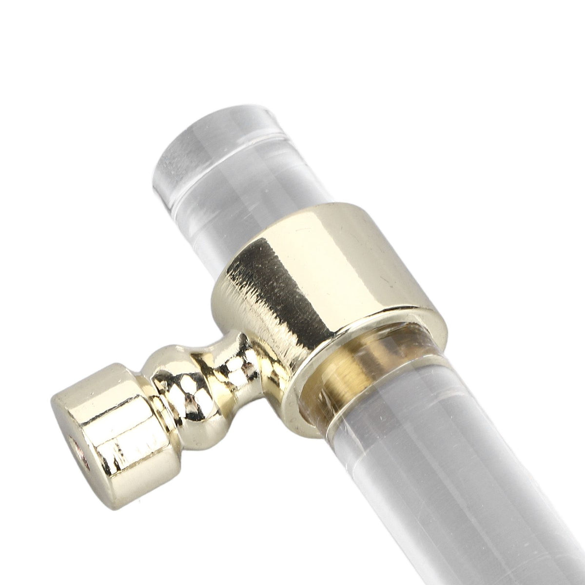 Crystal Acrylic Handle Transparent Easy to Install Drawer Pull Handle for Cabinets Drawers Dressers B01277S Hole Spacing 96 Gold
