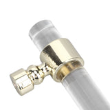 Crystal Acrylic Handle Transparent Easy to Install Drawer Pull Handle for Cabinets Drawers Dressers B01277S Hole Spacing 96 Gold - Extra Image