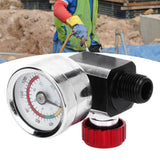 G1/4 140psi Air Pressure Regulator Spray Paint Air Pressure Regulator Airbrush Adjusting Valve - Extra Image