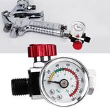 G1/4 140psi Air Pressure Regulator Spray Paint Air Pressure Regulator Airbrush Adjusting Valve