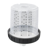 Disposable Paint Spray Cup Plastic Spray Paint Mixing Cup with Lids Painting Supplie 600ml - Top-Down View