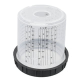 Disposable Paint Spray Cup Plastic Spray Paint Mixing Cup with Lids Painting Supplie 600ml - Low Angle