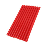 10Pcs Hot Melt Glue Sticks 11x200mm Adhesive Hot Glue Sticks for Arts Crafts Home Engineering - Low Angle