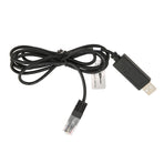 USB to RS 485 PC Communication Cable 1.5meter Long Brass Portable PC Communication Cable Replacement for Solar Connection