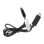 USB to RS 485 PC Communication Cable 1.5meter Long Brass Portable PC Communication Cable Replacement for Solar Connection