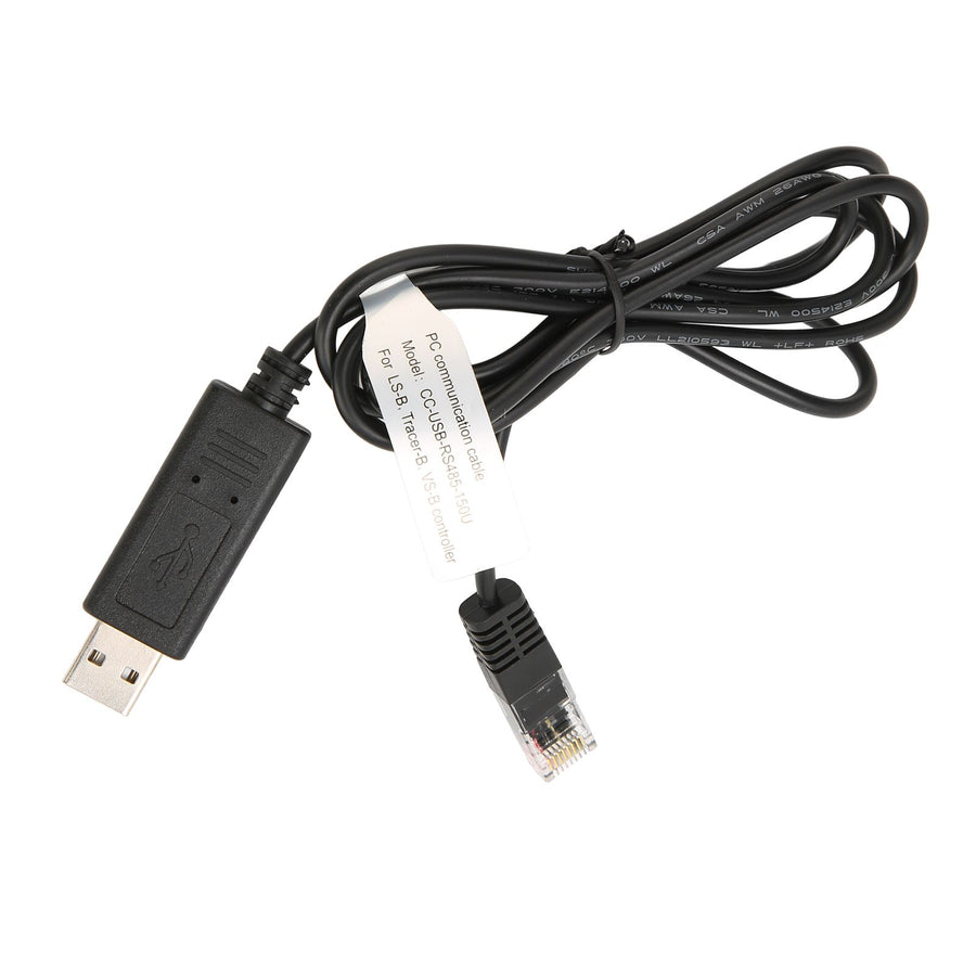 USB to RS 485 PC Communication Cable 1.5meter Long Brass Portable PC Communication Cable Replacement for Solar Connection