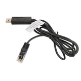 USB to RS 485 PC Communication Cable 1.5meter Long Brass Portable PC Communication Cable Replacement for Solar Connection - Low Angle
