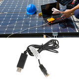 USB to RS 485 PC Communication Cable 1.5meter Long Brass Portable PC Communication Cable Replacement for Solar Connection