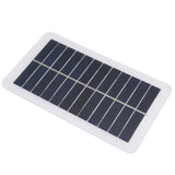 Mini Solar Panel 5V 2W 400mA Heat Resistant Waterproof Space Saving Widely Used Mini Solar Cell for Phone Appliance - Rear View