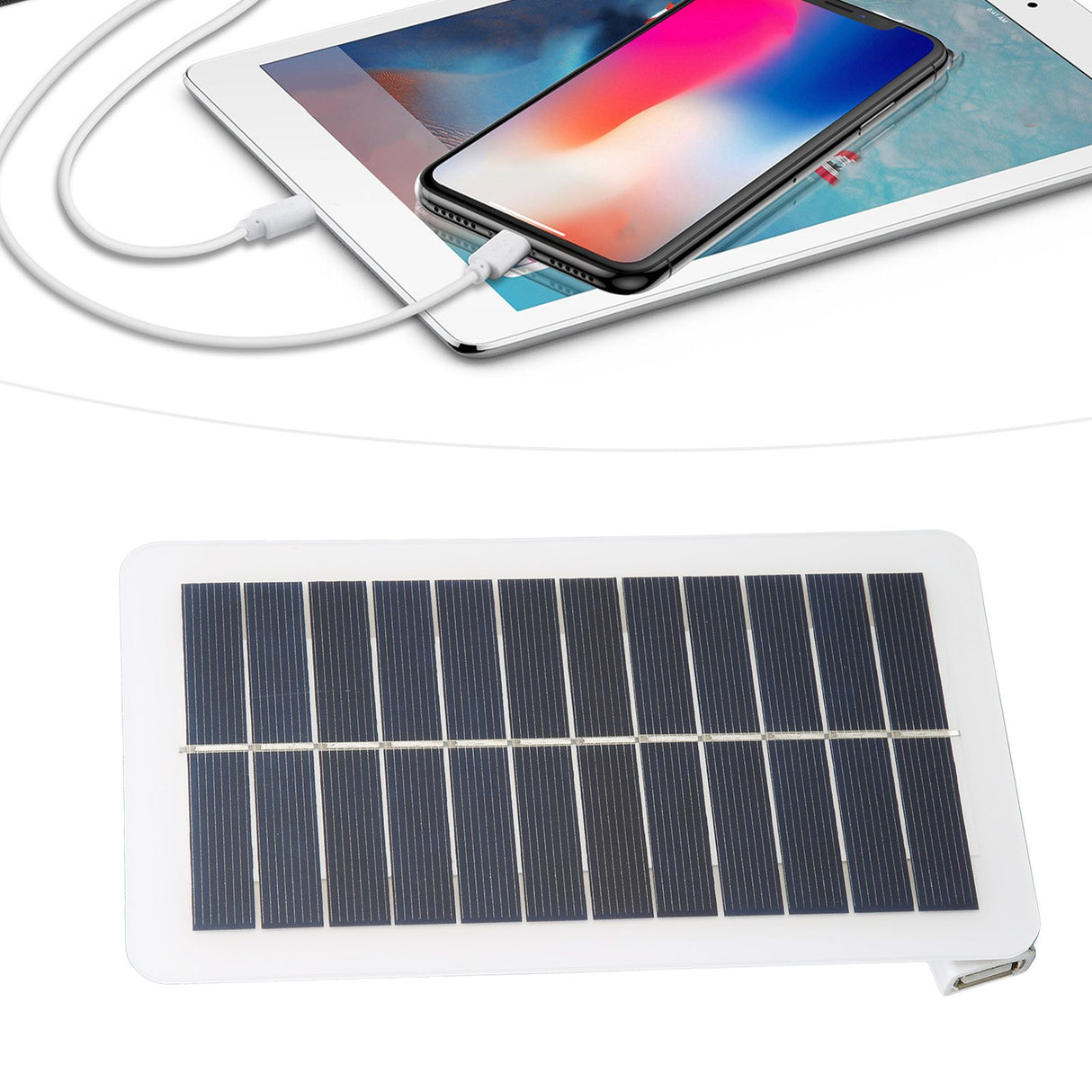 Mini Solar Panel 5V 2W 400mA Heat Resistant Waterproof Space Saving Widely Used Mini Solar Cell for Phone Appliance