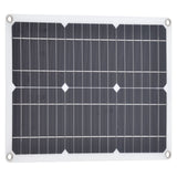 Dual USB Port Solar Panel Versatile Portable Solar Panel Charger Photovoltaic Charging with 10A Controller
