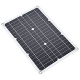 Dual USB Port Solar Panel Versatile Portable Solar Panel Charger Photovoltaic Charging with 10A Controller