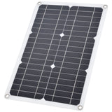Dual USB Port Solar Panel Versatile Portable Solar Panel Charger Photovoltaic Charging with 10A Controller