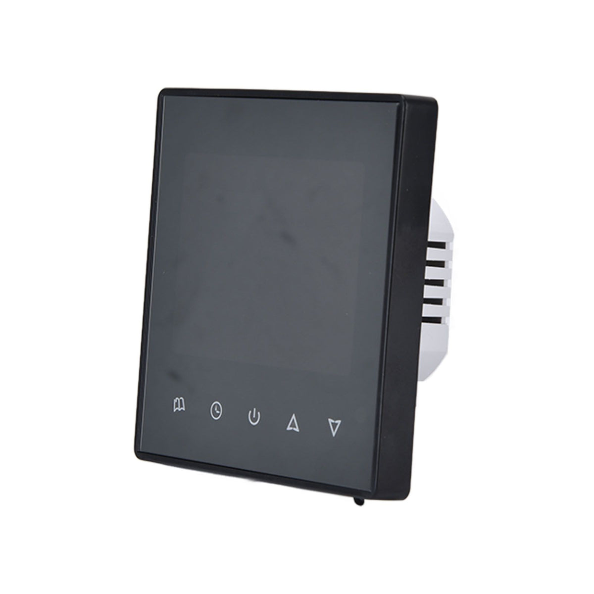 Smart Thermostat Multifunction Programmable Thermostat for Air Conditioner Water Heating Underfloor Heating AC220V Black