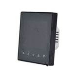 Smart Thermostat Multifunction Programmable Thermostat for Air Conditioner Water Heating Underfloor Heating AC220V Black
