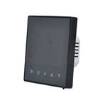 Smart Thermostat Multifunction Programmable Thermostat for Air Conditioner Water Heating Underfloor Heating AC220V Black