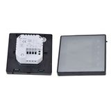 Smart Thermostat Multifunction Programmable Thermostat for Air Conditioner Water Heating Underfloor Heating AC220V Black