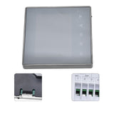 Smart Thermostat Multifunction Programmable Thermostat for Air Conditioner Water Heating Underfloor Heating AC220V Grey