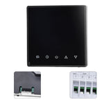 Smart Thermostat Multifunction Programmable Thermostat for Air Conditioner Water Heating Underfloor Heating AC220V Grey