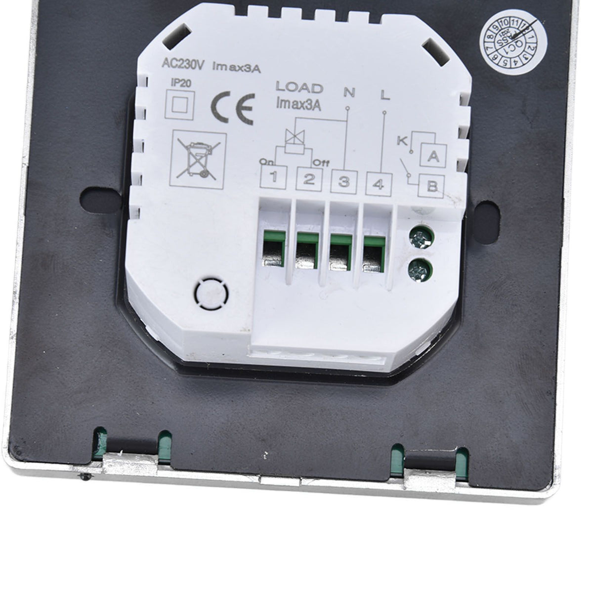 Smart Thermostat Multifunction Programmable Thermostat for Air Conditioner Water Heating Underfloor Heating AC220V Grey
