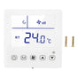 Digital Thermostat Ventilation Function Accurate LCD Display Air Conditioning Temp Controller for Home Hotel AC220V