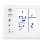 Digital Thermostat Ventilation Function Accurate LCD Display Air Conditioning Temp Controller for Home Hotel AC220V
