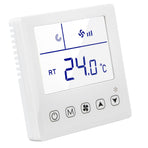 Digital Thermostat Ventilation Function Accurate LCD Display Air Conditioning Temp Controller for Home Hotel AC220V