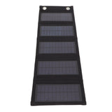 Solar Panel Charger 10W 5V High Conversion Efficiency Semi Flexible Foldable Portable Solar Panel for Mobile Phone Car - Extra Image