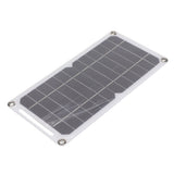 Solar Panel 6W 5V Monocrystalline Silicon Durable Semi Flexible Portable Solar Panel Charger for Car Boat Phone
