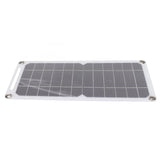 Solar Panel 6W 5V Monocrystalline Silicon Durable Semi Flexible Portable Solar Panel Charger for Car Boat Phone - Side View