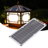 Solar Panel 6W 5V Monocrystalline Silicon Durable Semi Flexible Portable Solar Panel Charger for Car Boat Phone - Extra Image