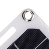 Solar Panel 6W 5V Monocrystalline Silicon Durable Semi Flexible Portable Solar Panel Charger for Car Boat Phone