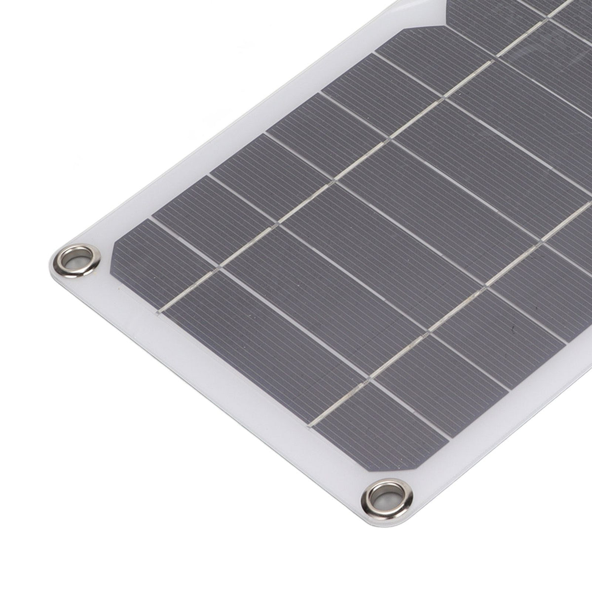 Solar Panel 6W 5V Monocrystalline Silicon Durable Semi Flexible Portable Solar Panel Charger for Car Boat Phone