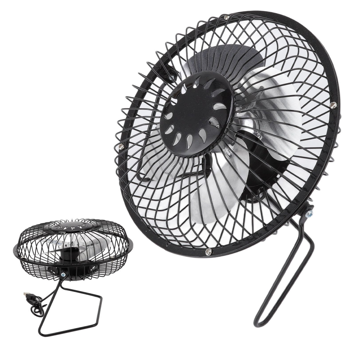 Mini Solar Fan 6V 3.5W USB Solar Powered Black Polysilicon Material Portable Solar Panel Fan for Picnic Fishing