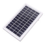 Portable Solar Panel DC 12V 3W High Conversion Efficiency Semi Flexible Solar Cell Panel for Mobile Phone Car - Side View