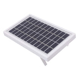 Portable Solar Panel DC 12V 3W High Conversion Efficiency Semi Flexible Solar Cell Panel for Mobile Phone Car - Rear View