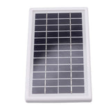 Portable Solar Panel DC 12V 3W High Conversion Efficiency Semi Flexible Solar Cell Panel for Mobile Phone Car