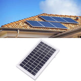 Portable Solar Panel DC 12V 3W High Conversion Efficiency Semi Flexible Solar Cell Panel for Mobile Phone Car