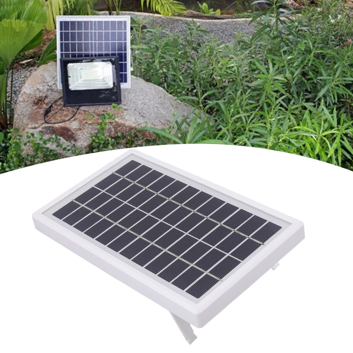Portable Solar Panel DC 12V 3W High Conversion Efficiency Semi Flexible Solar Cell Panel for Mobile Phone Car