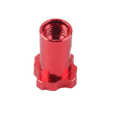 M16 1.5mm Spray Cup Connector Pot Joints Stainless Steel Disposable Pot Connector Airbrush Adapter Internal Thread