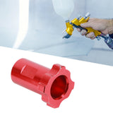 Spray Cup Connector Stainless Steel Disposable Pot Connector Airbrush Adapter Watering Can Connector Internal Thread M14x1mm - Extra Image