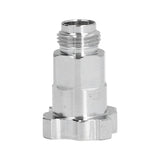 Spray Cup Connector Stainless Steel Disposable Pot Connector Airbrush Adapter Watering Can Connector External Thread G3/8