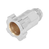 Spray Cup Connector Stainless Steel Disposable Pot Connector Airbrush Adapter Watering Can Connector External Thread G3/8 - Front View