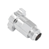 Spray Cup Connector Stainless Steel Disposable Pot Connector Airbrush Adapter Watering Can Connector External Thread G3/8 - Close-Up Angle