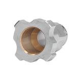 Spray Cup Connector Stainless Steel Disposable Pot Connector Airbrush Adapter Watering Can Connector External Thread G3/8 - Low Angle