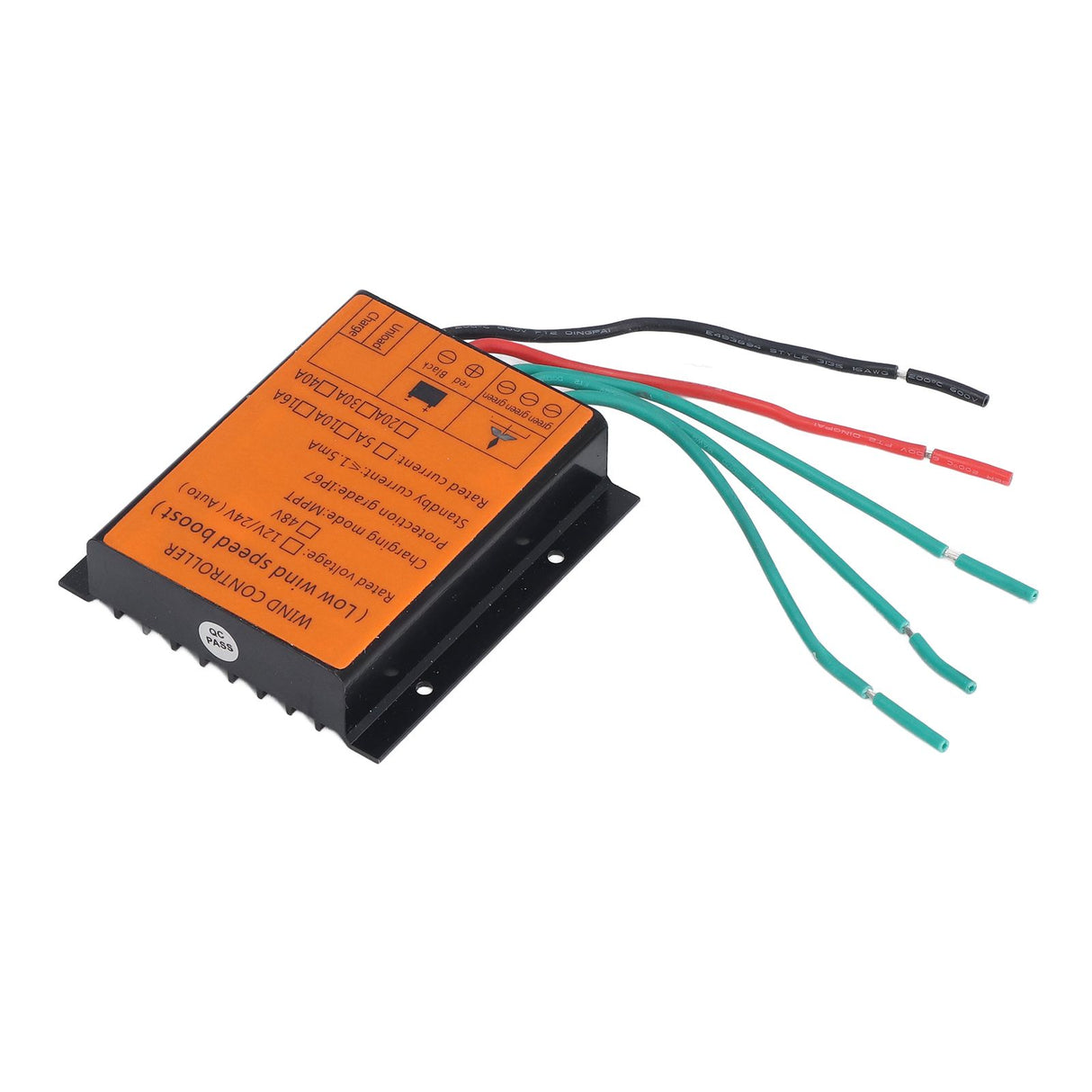 Wind Charge Controller 48V 600W MPPT Low Voltage Charging IP67 Protection Step Up Wind Energy Controllers 10A